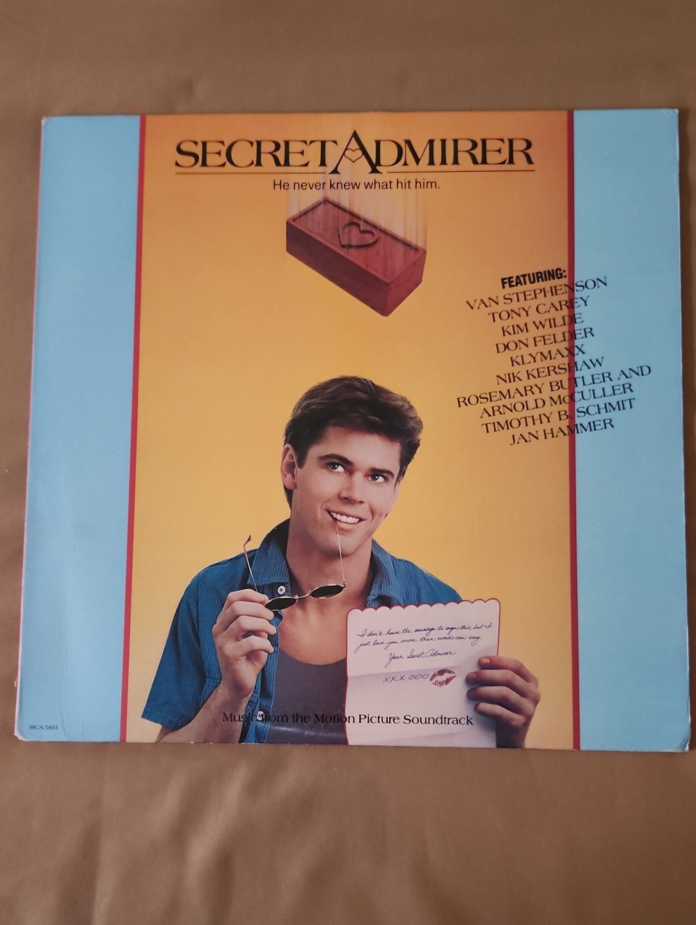 Secret Admirer Soundtrack Vinyl - DJ COPY -- Never Played Or Removed NM